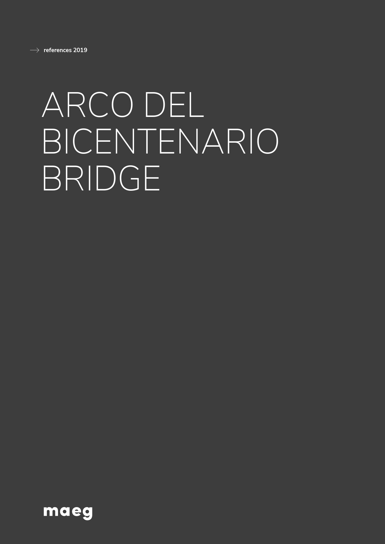 Arco del bicentenario bridge